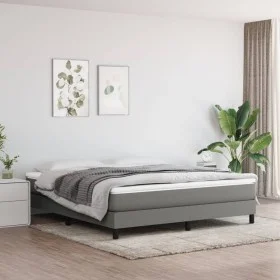 Dark gray fabric bed frame 180x200 cm by vidaXL, Beds and slatted bases - Ref: Foro24-3120533, Price: 141,27 €, Discount: %