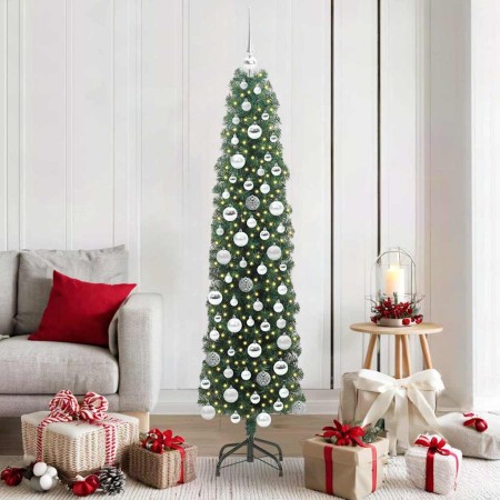 Árbol de Navidad artificial Verde 180 cm PVC, Acero y Plástico en Decoración Festiva y Estacional | Comprar online en Foru.es