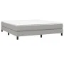 Estructura de cama gris claro tela 180x200 cm de vidaXL, Camas y somieres - Ref: Foro24-3120532, Precio: 123,04 €, Descuento: %