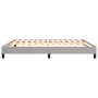 Estructura de cama gris claro tela 180x200 cm de vidaXL, Camas y somieres - Ref: Foro24-3120532, Precio: 125,05 €, Descuento: %