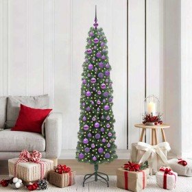 Árbol de Navidad artificial Verde 180 cm PVC, Acero y Plástico en Decoración Festiva y Estacional | Comprar online en Foru.es