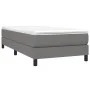 Dark gray fabric bed frame 90x200 cm by vidaXL, Beds and slatted bases - Ref: Foro24-3120485, Price: 69,83 €, Discount: %