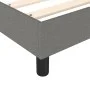 Dark gray fabric bed frame 90x200 cm by vidaXL, Beds and slatted bases - Ref: Foro24-3120485, Price: 69,83 €, Discount: %