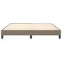Estructura de cama de tela gris taupe 180x200 cm de vidaXL, Camas y somieres - Ref: Foro24-3120536, Precio: 112,29 €, Descuen...
