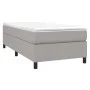 Estructura de cama de tela gris claro 80x200 cm de vidaXL, Camas y somieres - Ref: Foro24-3120814, Precio: 85,32 €, Descuento: %