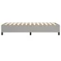 Estructura de cama de tela gris claro 80x200 cm de vidaXL, Camas y somieres - Ref: Foro24-3120814, Precio: 85,32 €, Descuento: %