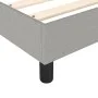Estructura de cama de tela gris claro 80x200 cm de vidaXL, Camas y somieres - Ref: Foro24-3120814, Precio: 85,32 €, Descuento: %