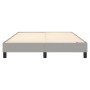Estructura de cama de tela gris claro 140x200 cm de vidaXL, Camas y somieres - Ref: Foro24-3120516, Precio: 109,06 €, Descuen...