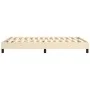 Cream fabric bed frame 140x200 cm by vidaXL, Beds and slatted bases - Ref: Foro24-3120521, Price: 103,30 €, Discount: %