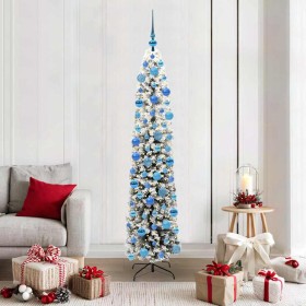 Árbol de Navidad artificial Verde 180 cm PVC, Acero y Plástico en Decoración Festiva y Estacional | Comprar online en Foru.es