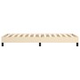 Estructura de cama de tela color crema 90x200 cm de vidaXL, Camas y somieres - Ref: Foro24-3120489, Precio: 81,94 €, Descuent...