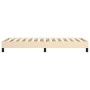 Estructura de cama de tela color crema 80x200 cm de vidaXL, Camas y somieres - Ref: Foro24-3120473, Precio: 95,23 €, Descuent...