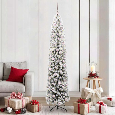 Árbol de Navidad artificial Verde 210 cm PVC, Acero y Plástico en Decoración Festiva y Estacional | Comprar online en Foru.es