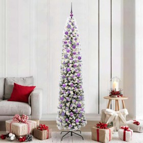 Árbol de Navidad artificial Verde 210 cm PVC, Acero y Plástico en Decoración Festiva y Estacional | Comprar online en Foru.es