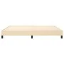 Estructura de cama de tela color crema 200x200 cm de vidaXL, Camas y somieres - Ref: Foro24-3120545, Precio: 121,05 €, Descue...