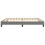 Estructura de cama tela gris oscuro 200x200 cm de vidaXL, Camas y somieres - Ref: Foro24-3120541, Precio: 107,88 €, Descuento: %