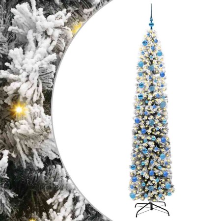Árbol de Navidad artificial Verde 240 cm PVC, Acero y Plástico en Decoración Festiva y Estacional | Comprar online en Foru.es