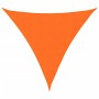 Toldo de vela triangular tela Oxford naranja 3x3x3 m en Sombrillas | Comprar online en Foru.es
