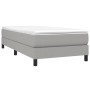 Estructura de cama de tela gris claro 80x200 cm de vidaXL, Camas y somieres - Ref: Foro24-3120468, Precio: 80,43 €, Descuento: %