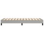 Estructura de cama de tela gris claro 80x200 cm de vidaXL, Camas y somieres - Ref: Foro24-3120468, Precio: 80,43 €, Descuento: %