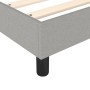 Estructura de cama de tela gris claro 80x200 cm de vidaXL, Camas y somieres - Ref: Foro24-3120468, Precio: 80,43 €, Descuento: %