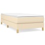 Estructura de cama de tela color crema 80x200 cm de vidaXL, Camas y somieres - Ref: Foro24-3120571, Precio: 75,20 €, Descuent...