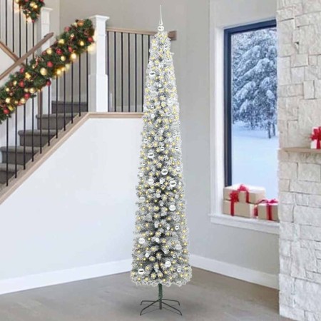 Árbol de Navidad artificial Verde 270 cm PVC, Acero y Plástico en Decoración Festiva y Estacional | Comprar online en Foru.es