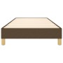 Estructura de cama de tela marrón 80x200 cm de vidaXL, Camas y somieres - Ref: Foro24-3120569, Precio: 79,92 €, Descuento: %