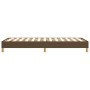 Estructura de cama de tela marrón 80x200 cm de vidaXL, Camas y somieres - Ref: Foro24-3120569, Precio: 79,92 €, Descuento: %