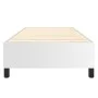 Estructura de cama de cuero sintético blanco 90x200 cm de vidaXL, Camas y somieres - Ref: Foro24-3121024, Precio: 98,59 €, De...