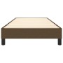 Estructura de cama de tela marrón 90x190 cm de vidaXL, Camas y somieres - Ref: Foro24-3120479, Precio: 79,70 €, Descuento: %