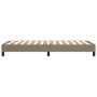 Estructura de cama de tela gris taupe 80x200 cm de vidaXL, Camas y somieres - Ref: Foro24-3120472, Precio: 87,08 €, Descuento: %