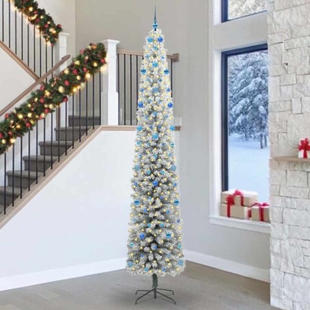 Árbol de Navidad artificial Verde 300 cm PVC, Acero y Plástico en Decoración Festiva y Estacional | Comprar online en Foru.es