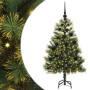 Árbol de Navidad artificial con ramas plegables y conos 120 cm en Decoración Festiva y Estacional | Comprar online en Foru.es