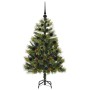 Árbol de Navidad artificial con ramas plegables y conos 120 cm en Decoración Festiva y Estacional | Comprar online en Foru.es