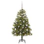 Árbol de Navidad artificial con ramas plegables y conos 120 cm en Decoración Festiva y Estacional | Comprar online en Foru.es