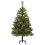 Árbol de Navidad artificial con ramas plegables y conos 120 cm en Decoración Festiva y Estacional | Comprar online en Foru.es