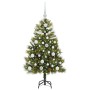 Árbol de Navidad artificial con ramas plegables y conos 120 cm en Decoración Festiva y Estacional | Comprar online en Foru.es