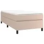 Estructura cama box spring cuero sintético capuchino 90x200 cm de vidaXL, Camas y somieres - Ref: Foro24-3121028, Precio: 73,...