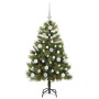 Árbol de Navidad artificial con ramas plegables y conos 120 cm en Decoración Festiva y Estacional | Comprar online en Foru.es