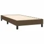 Estructura de cama de tela marrón 90x200 cm de vidaXL, Camas y somieres - Ref: Foro24-3120487, Precio: 73,92 €, Descuento: %