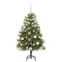 Árbol de Navidad artificial con ramas plegables y conos 120 cm en Decoración Festiva y Estacional | Comprar online en Foru.es