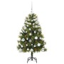 Árbol de Navidad artificial con ramas plegables y conos 120 cm en Decoración Festiva y Estacional | Comprar online en Foru.es