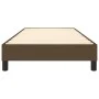 Estructura de cama de tela marrón 90x200 cm de vidaXL, Camas y somieres - Ref: Foro24-3120487, Precio: 73,92 €, Descuento: %