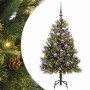 Árbol de Navidad artificial con ramas plegables y conos 120 cm en Decoración Festiva y Estacional | Comprar online en Foru.es