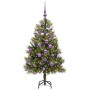 Árbol de Navidad artificial con ramas plegables y conos 120 cm en Decoración Festiva y Estacional | Comprar online en Foru.es