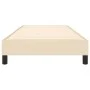 Estructura de cama de tela color crema 90x190 cm de vidaXL, Camas y somieres - Ref: Foro24-3120481, Precio: 85,83 €, Descuent...
