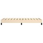 Estructura de cama de tela color crema 90x190 cm de vidaXL, Camas y somieres - Ref: Foro24-3120481, Precio: 86,84 €, Descuent...