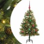 Árbol de Navidad artificial con ramas plegables y conos 120 cm en Decoración Festiva y Estacional | Comprar online en Foru.es