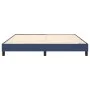 Estructura de cama de tela azul 160x200 cm de vidaXL, Camas y somieres - Ref: Foro24-3120530, Precio: 103,14 €, Descuento: %